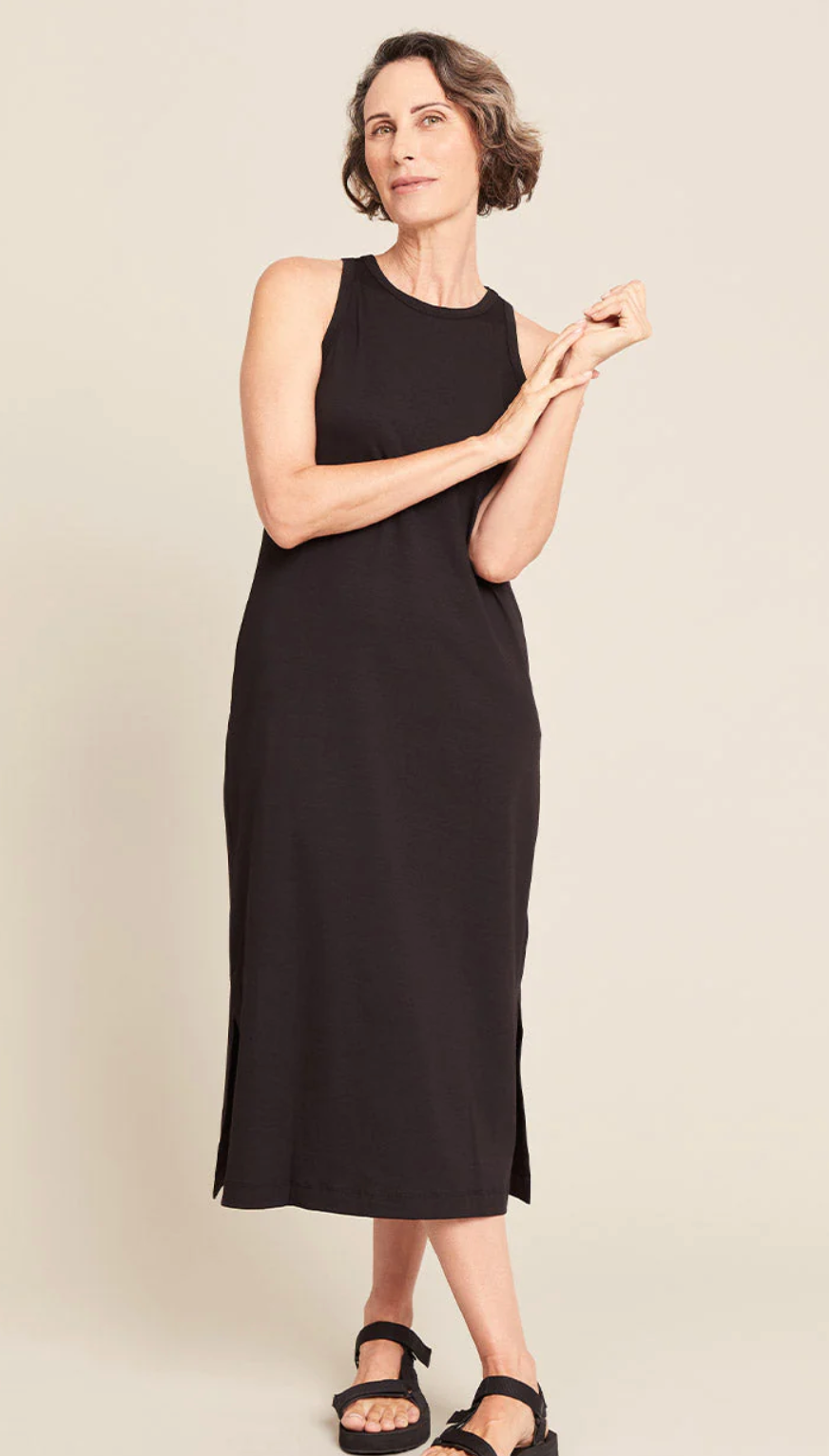white christmas dresses RACERBACK DRESS