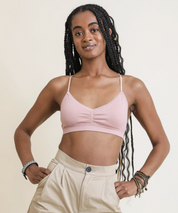 FLORAL BACK BRALETTE