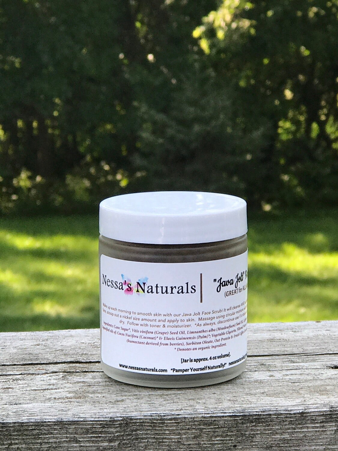Java Jolt Face Scrub