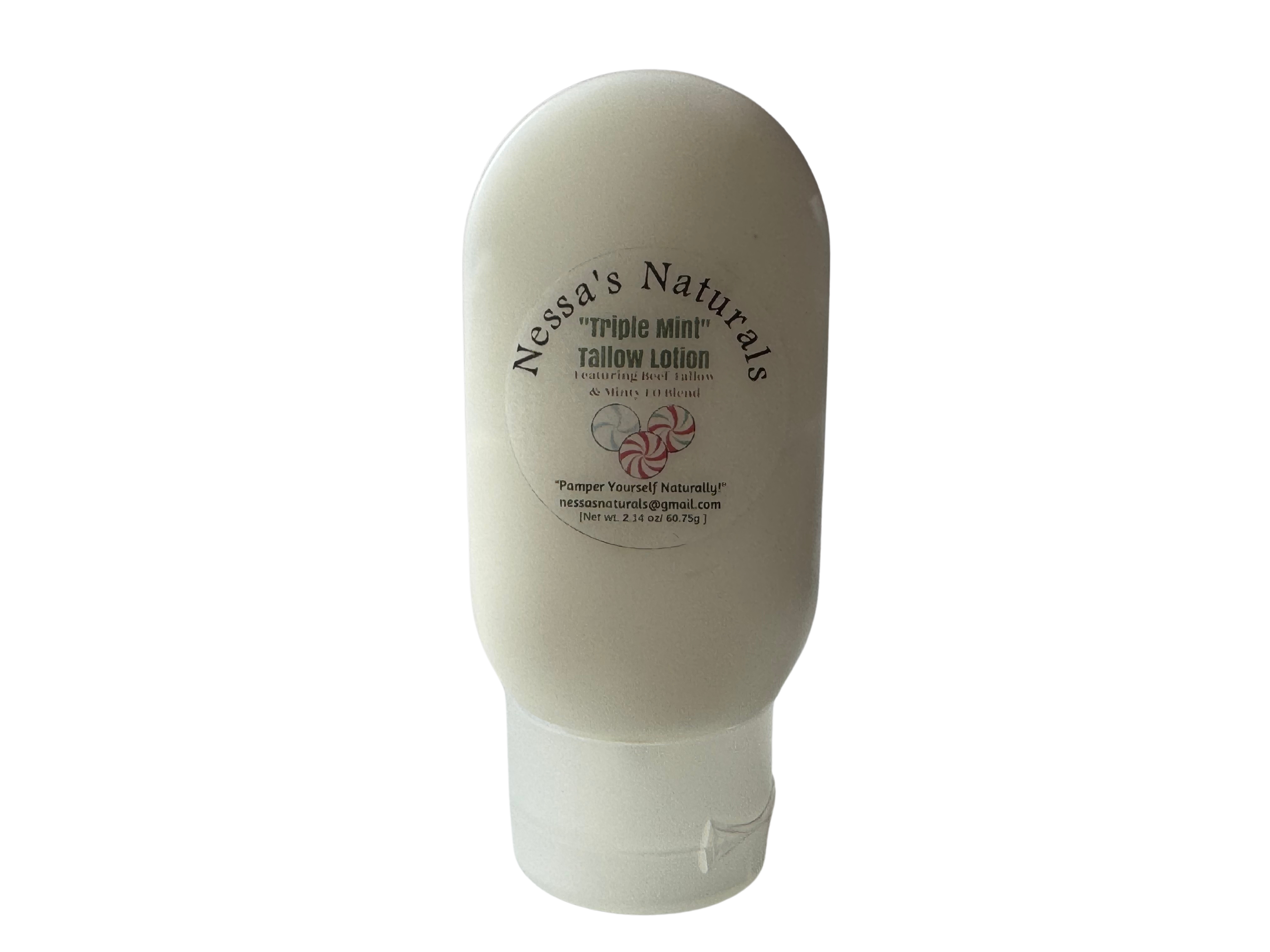TALLOW LOTION SQUEEZE TUBE