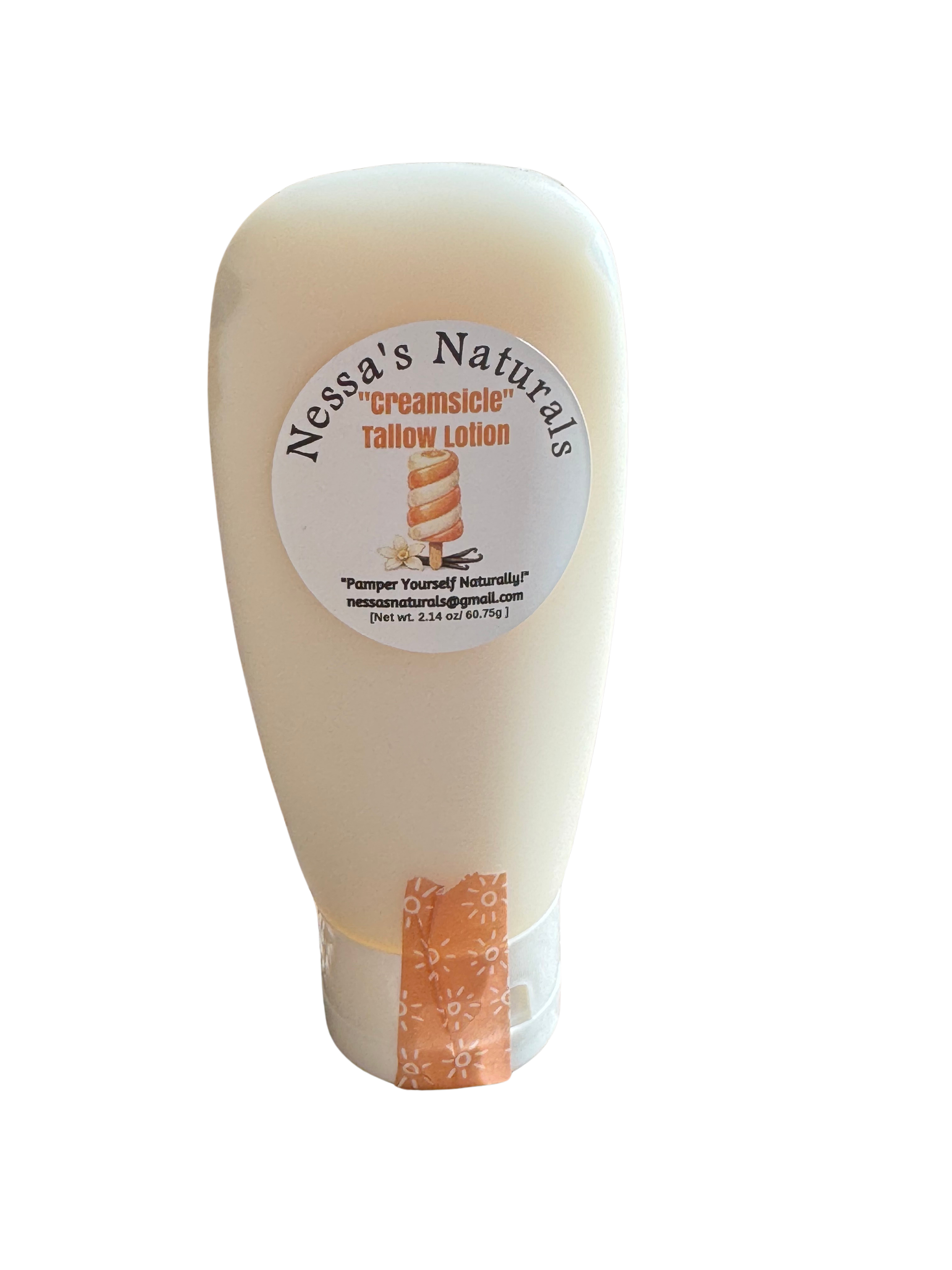 TALLOW LOTION SQUEEZE TUBE