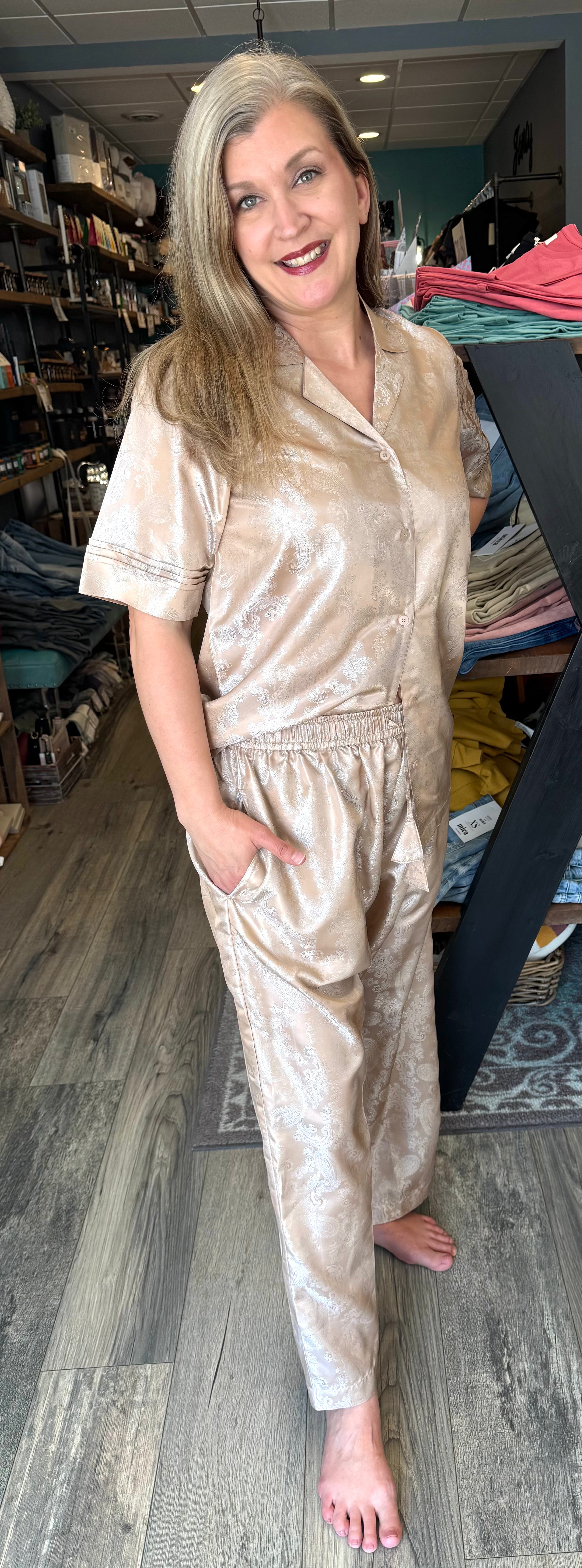 100% SILK PJs