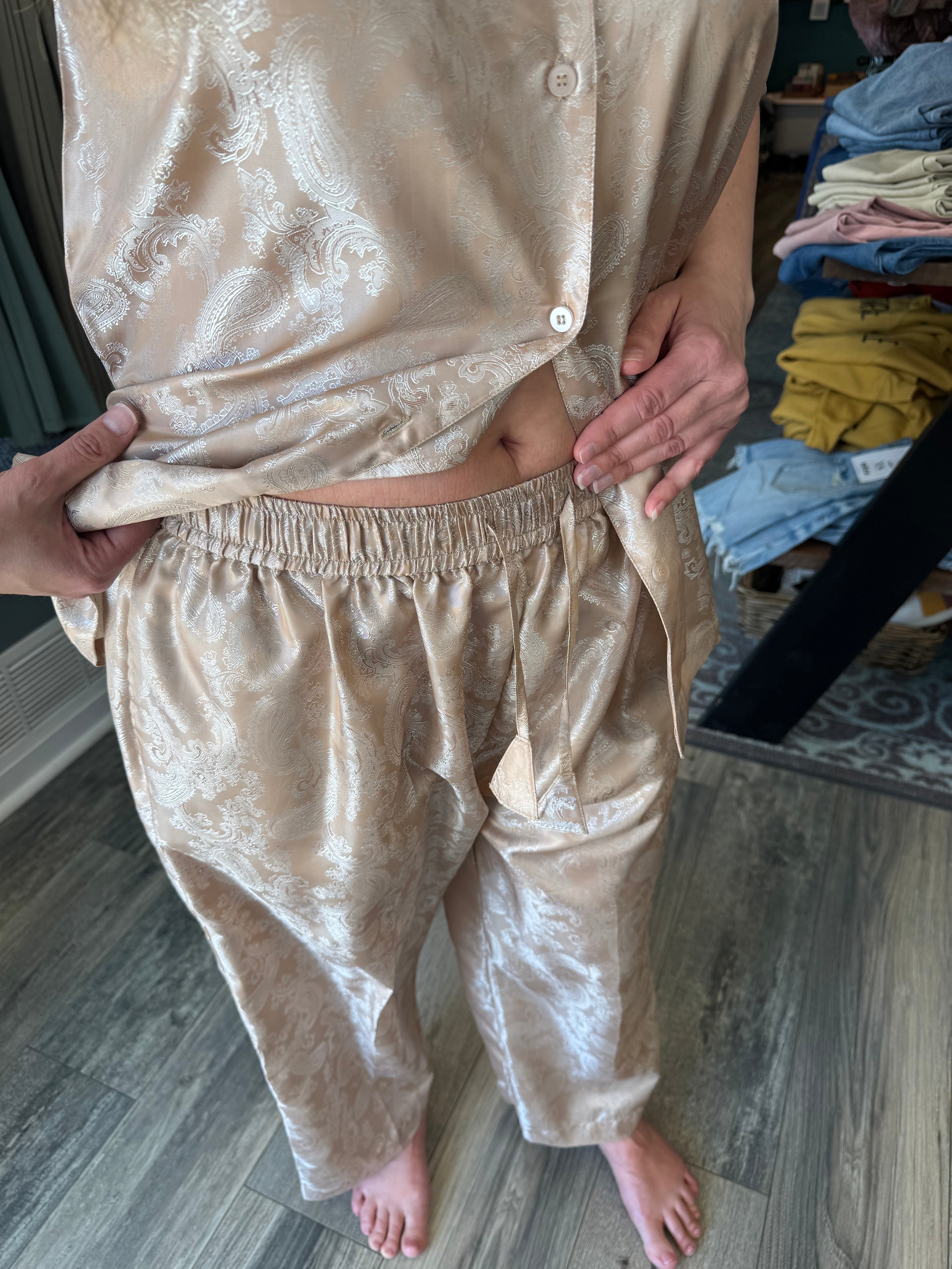 100% SILK PJs