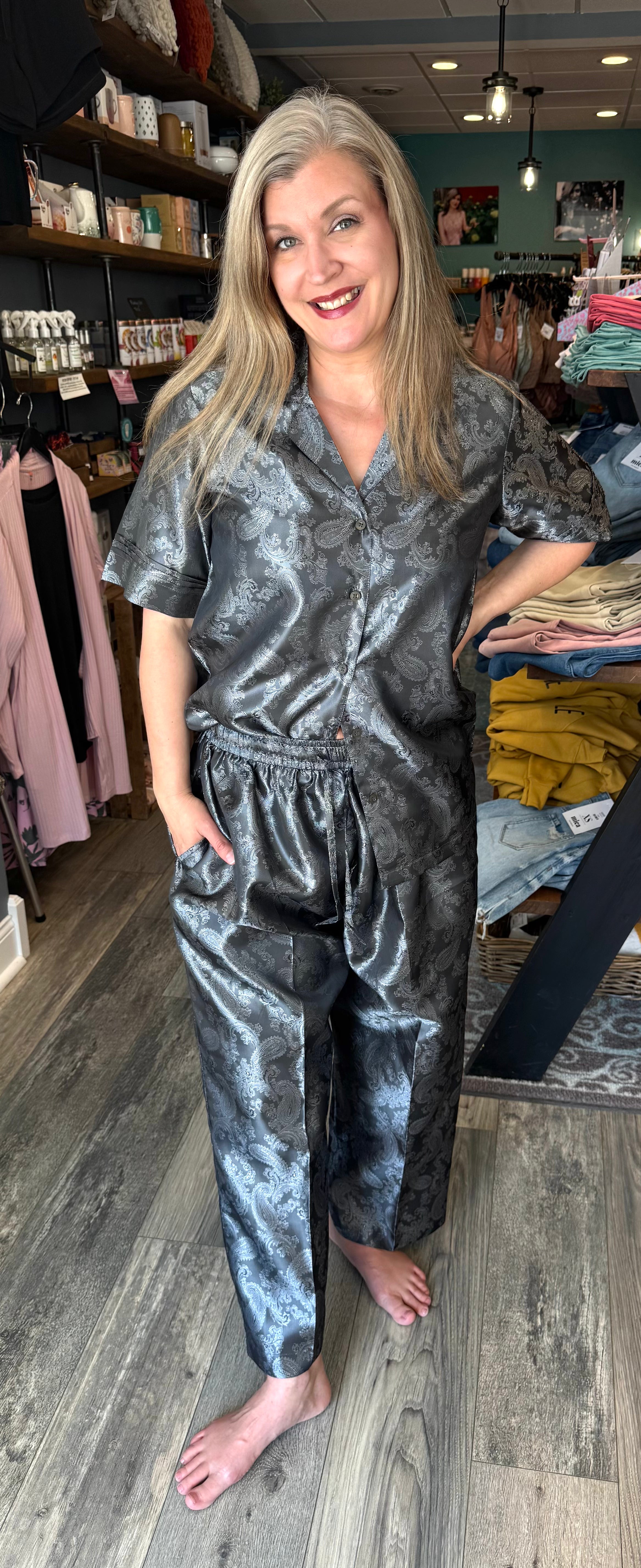100% SILK PJs