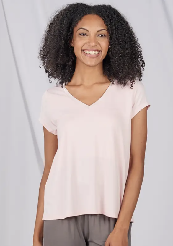 BAMBOO VNECK T
